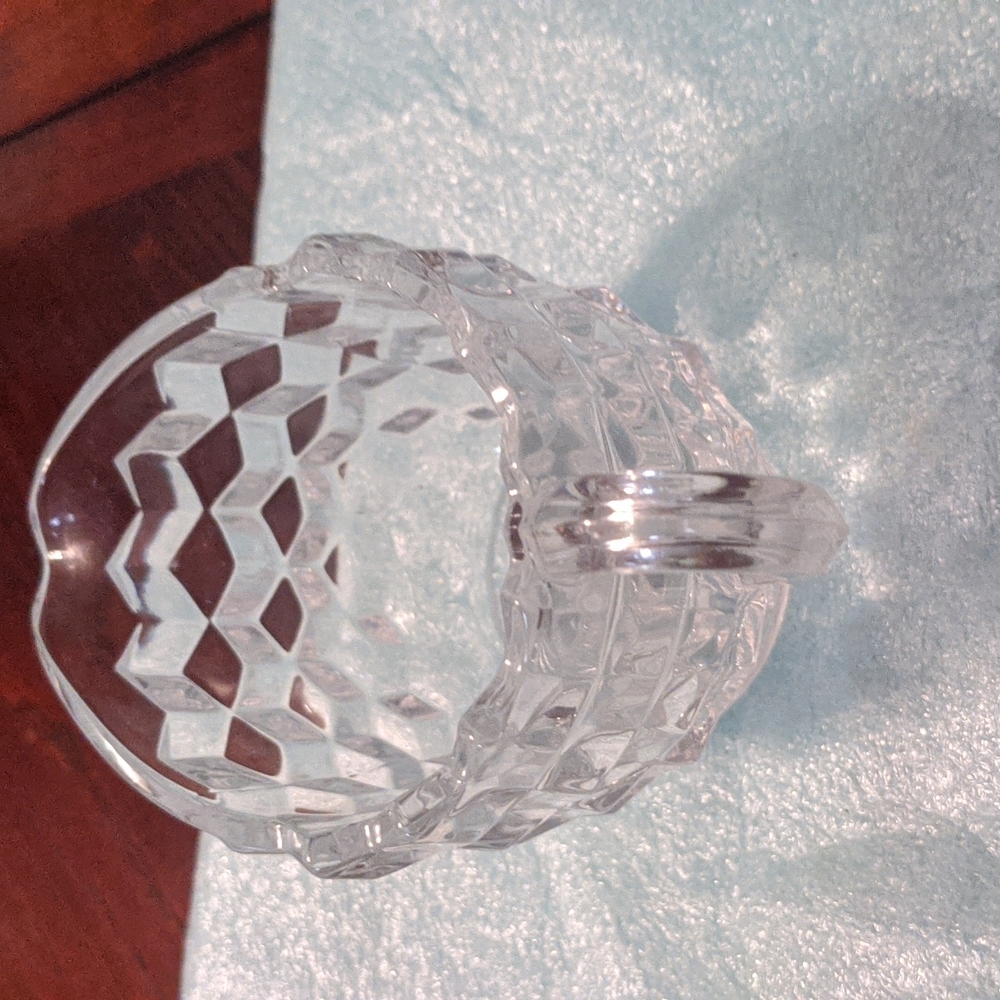 Crystal Coffee Creamer & Sugar Serving Set - Picture 11 of 17